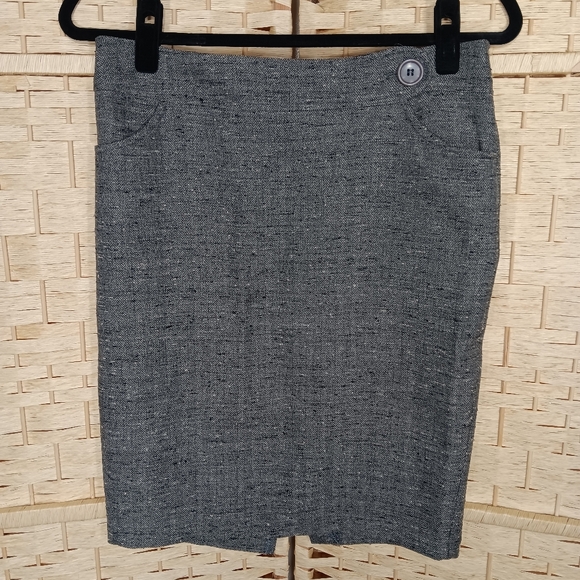 Lot 3 Pencil Skirts Gray Business H&M LOFT Forever 21 Small 4 - Picture 4 of 9